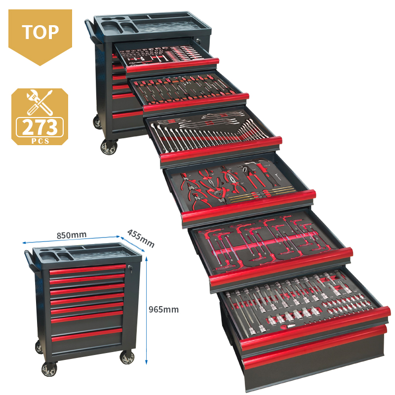 Tools Mechanical Workshop - Troli Perkakas 7 Laci Dengan Set