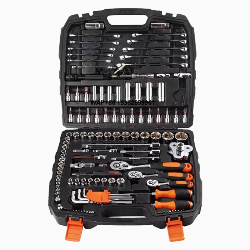 Workshop Tools Kit - Set Peralatan Perbaikan Otomotif Profesional 124-Piece