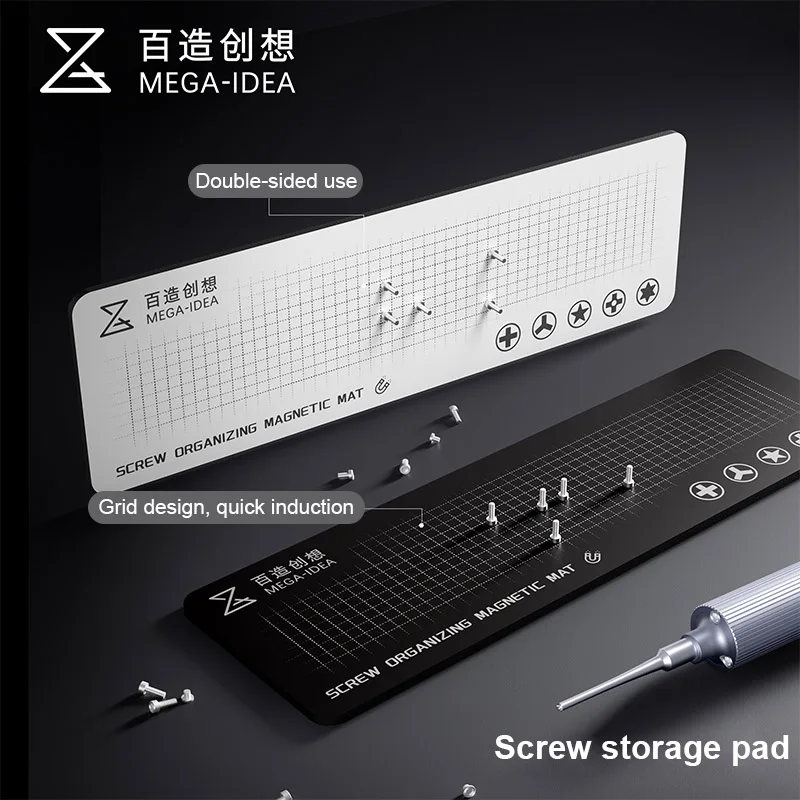Screw Organizer Kit - QIANLI MEGA-IDEA Universal, bantalan penyimpanan sekrup