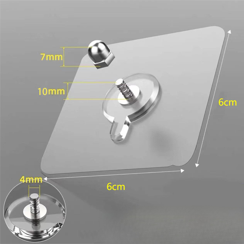 Kait dinding perekat kuat, dek - Screw Organizer Kit ulasan dan harga