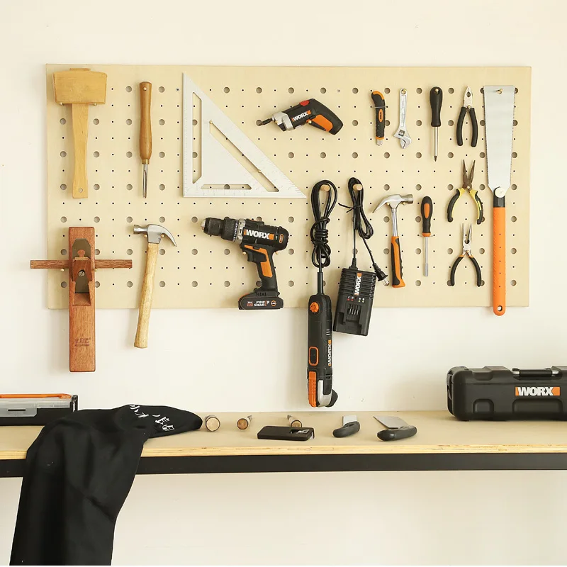 Papan lubang kustom, papan gan - Workshop Tools.Hanging Board ulasan dan harga