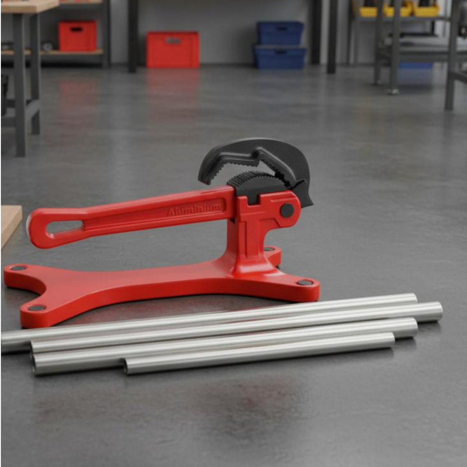 Penjepit Pipa Yoke Pipe Vise,  - Workshop With Tools ulasan dan harga