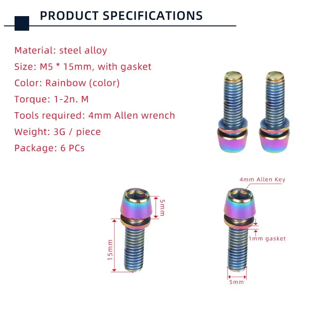 TANKE 6 Buah Sekrup Baut M5 *  - Screw Organizer Kit ulasan dan harga